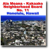 Waikiki Neighborhood Board No. 11 - Honolulu Hawaii